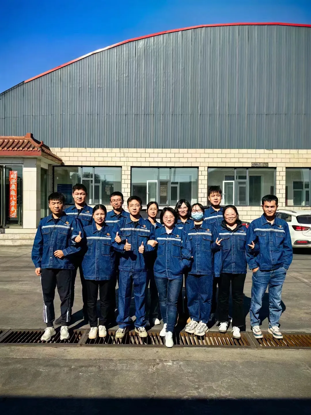 Panson Carbon team at Ningxia factory
